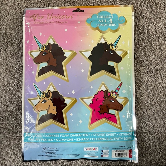 New Afro unicorn Hair Care set - Picture 9 of 10